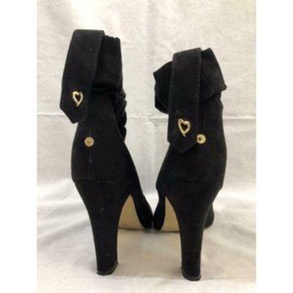 Thalia Sodi Women's Boots Booties Black Suede 7.5 - Picture 5 of 12